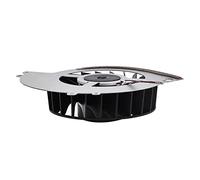 Aramox CPU Cooling Fan ABS Replacement Cooler 12V with Metal Base Plate Easy Install Heat Dissipation For For 1000 Game Console Repair and Daily Use