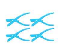 Aramox Crawfish Peeler Tool Plastic Crawfish Sheller 4Pcs 15 X 9cm Manual Shrimp Peeler with Nail Protecting Design Easy Cleaning for Household Restaurant Seafood Lovers (Blue)