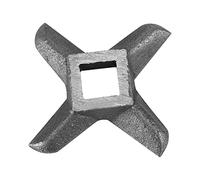 Aramox Cross Shaped Professional Steel Kitchen Meat Grinder Vane/Wing Mincer Cutter Replacement for Stand Mixers Compatible with Various Food Grinders (Size 10(ID 19.8mm / 0.78in C 62.1mm / 2.44in))