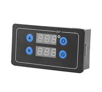 Aramox Cycle Timer Relay Digital Display Delay Timing Module 12V 6 Function 0.1 Second to 999 Hour 5A Load Control for Water Pump Solenoid Valve Motor String Lights