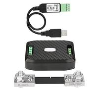 Aramox DC Voltage Current Power Energy Consumption Meter Module, 300A External Shunt Specification, for Home Solar Panel Owners (PZEM-017+100A+USB)