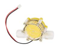 Aramox DC Water Generator, Low Noise Micro Hydro Generator with Adjustable Voltage and Stable Performance for Camping and Outdoor Use (F50 80V transparent yellow)