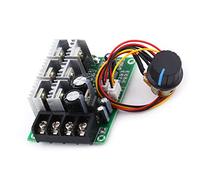 Aramox Digital Display DC Motor Speed Controller Adjustable 12V-55V 40A with Potentiometer for Brushed Motors and Fan Applications