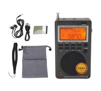 Aramox Digital DSP Radio Portable Full Band FM MW SW SSB LSB AIR CB VHF UHF with 1000 Memory Presets Type C Charging for Global Broadcast