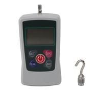 Aramox Digital Force, Aluminum Alloy Digital Push Pull 50 to 500N Built in Sensor Powered Portable Tester for Labs Quality Control Product Development