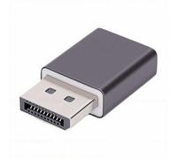 Aramox DisplayPort Emulator ABS Headless Display Plug 4K 60Hz EDID Emulation Plug and Play for Remote Desktop Server Crypto Mining VR Game Streaming Headless PC