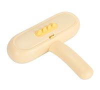 Aramox Double Sided Pet Hair Remover Multipurpose Efficient Lint Roller for Floor Sofa Bedding Clothing, Reusable Fur Removal Tool for Cat Dog Owners (Yellow)