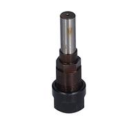 Aramox Durable Alloy Steel Router Collet Extension Chuck, Versatile Woodworking Tool with High Concentration Shank, Convenient & Practical for Sanding and Engraving Machines (12mm Handle)