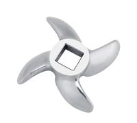 Aramox Durable Meat Grinder Knife Effortlessly Minces Vegetables Perfect Replacement for Your Grinder Suitable for Many Kinds of Meat Grinders Size 22# (12#)