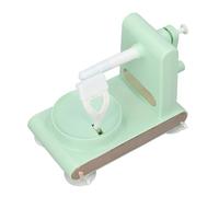 Aramox Efficient Apples Peeler, Multifunctional Hand Crank Fruit Peeler, Material ABS and Stainless Steel, Safe Easy Washing, for Home Travel Use (Light Green)
