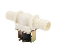 Aramox Electromagnetic Valve Brass Nylon Solenoid Valve DC24V Normally Closed G3 4 Inlet Direct Acting Diaphragm for Pure Tap Water Washing Machines Dishwashers 32 to 212F