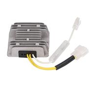 Aramox Engine Voltage Regulator, 5KW AVR Board Generator Automatic Aluminum Alloy Single Phase 3 Wire DC12V Industrial Parts for Fan Motor, Step Up Down Stabilizer Boost Power