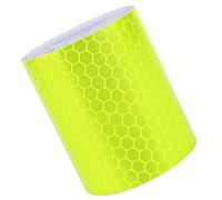 Aramox Enhanced Visibility, PVC Reflective Safety Warning Tape, Roll for Car Truck Tailer. Ideal for Parking Spaces, Hazard Areas, Bikes, trucks. Easy to Apply with Strong Adhesive