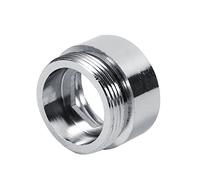 Aramox G1/2 Faucet Adapter Kitchen Copper 22mm 24mm Water Purifier Aerator Adapter Female Hose Standard Male Threaded Aerator Adapter (20mm to 22mm)