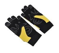 Aramox Gardening Gloves, Microfiber Work Gloves with Touchscreen Fingertips, Adjustable Wrist, Breathable Close Fit, Wear Resistant Grip for Yard Work Planting Driving Warehouse (L)