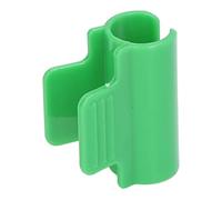 Aramox Greenhouse Clamps 24 Pack Plastic Frame Shade Net Rod Clips Single Head Hoop Clips for Plant Cover Plastic Sheeting Row Cover Netting Garden Greenhouse Use (19mm)