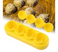 Aramox Handy DIY Rice Mold Set with Spoon, Safe Food Grade PP Material, Simple to Make Cute Rice Balls, for Home and School Use, 4.0 Inches