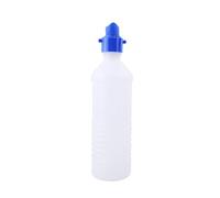 Aramox Handy Love Pet Dog Portable Drinking Fountain Bottle for Easy Use on Bike and Backpack 250ml/500ml Blue (500ML)