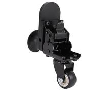 Aramox Heavy Duty Caster Wheel for Rolling Toolbox, 200 Lbs/90KG Capacity, Foldable Front Wheel with Steel Construction, Rubber Tread