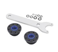 Aramox Hydraulic Steering Support Bracket Puller Aluminum Plastic Material Seal Kit for Seastar HS5157 Replacement