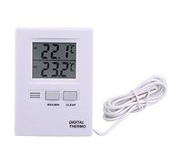 Aramox Indoor & Outdoor Thermometer, High LCD Digital LCD Display Temperature Meter Tester for Home Office Baby Room