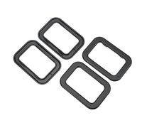 Aramox Interior Door Handle Trim, Inner Door Handle Frame Cover 4 Pack OEM 51211876043 Replacement for 3 Series 318i 325i M3, Restores Worn Interior, Direct Fit, for Classic Car