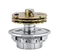 Aramox Jewelry Case Safe Box Combination Lock - Sturdy Metal Coded Dial Lock - Anti-Theft & Durable - 3 Applicable Scenes