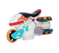 Aramox Kids Drift Transforming Toy Vehicle with Music and Light Effects, Kids Electric Motorcycle Toys for Indoor and Outdoor Use, ABS Material