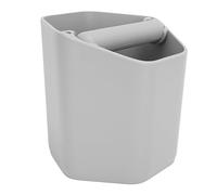 Aramox Large Capacity Coffee Knock Box with Nonslip Base, Efficient Grounds for Baristas for Various Coffee Varieties (Gray)