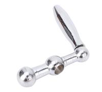 Aramox Lathe Crank Handle, Ergonomic Iron Ball Handle for Mini Lathes, 1 5/8in Extension for Precision Milling and Comfortable Grip