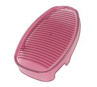 Aramox Laundry Washing Board Thick Small Washboard Hand Washing Clothes Washboard for Socks Underwear (Red)