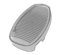 Aramox Laundry Washing Board Thick Small Washboard Hand Washing Clothes Washboard for Socks Underwear (Gray)