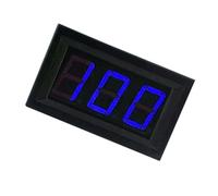 Aramox LED Digital Voltmeter Wide Range Voltage Meter Tester Clear Display 0-100V for RV Caravan 48 X 29 X 22mm (Blue)