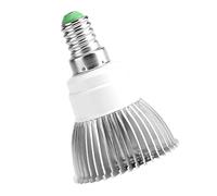 Aramox LED Grow Light Bulb, Full Spectrum E27/E14/GU10 85-265V 18W 18 LED Grow Light Flower Plant Hydroponic Growth Bulb (E14)