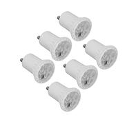 Aramox LED MR11 Light Bulbs Ceramic GU10 Light Bulbs 4W 360LM 120 Degree Beam Angle AC for Bedroom Living Room Corridor Home Lighting 6 Pack (White)