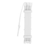 Aramox LED PSU Cable, GPU Light Strip with 120 LED Beads for 3x8Pin Graphics Cards, 16.8 Million Colors, 9.6W Power, Built in Remote Control (SK3 Controller White)