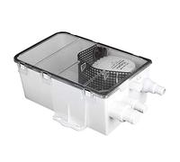 Aramox Marine Shower Pump, Shower Sump Pump System Boat RV Bilge 12V 750GPH Marine Multi Port Drain Box