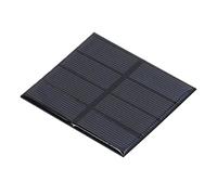 Aramox Micro Solar Panel Cell, Polysilicon, Efficient Charger for Portable Power Systems, Lightweight, High Output Efficiency for DIY and Emergency Use
