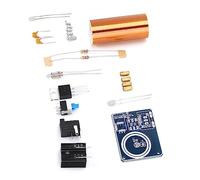 Aramox Mini Coil Kit for Wireless Power Transmission, High Voltage PCB Module with LED Light and Heat Sink, Science Kits for Teens Kids Adults Electronics Projects