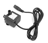 Aramox Mini DC Compact Brushless Pump 12V 350L/H 2.5M Head Damping Suction Cup for Computer Cooling Fountains Coffee Machine
