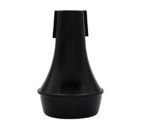 Aramox Mini Mute for Trumpets ABS Practice Mute Lightweight 28g Portable Tool for Beginners Quiet Training (Black)