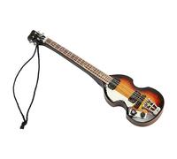 Aramox Miniature Electric Guitar Model with Detailed Craftsmanship, Stylish Styling and Design for Music Lovers, Suitable for Music Festival Decoration (13)
