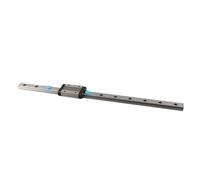 Aramox Miniature Linear Guide Rail Block, Metal Linear Slide Rail H Accuracy 250mm to 550mm, Light Weight Smooth Motion Compact Track for Automatic Equipment CNC Router 3D Printer (300mm)