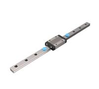 Aramox Miniature Linear Guide Rail Block, Metal Linear Slide Rail H Accuracy 250mm to 550mm, Light Weight Smooth Motion Compact Track for Automatic Equipment CNC Router 3D Printer (250mm)