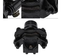 Aramox Motorcycle Brake Caliper, Forged Aluminum Alloy Disc Brake Caliper with Anodized Finish, Improved Response, Universal Fit for ATV Quad Motocross Rear Use