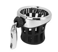 Aramox Motorcycle Handlebar Drink Mount, Aluminum Rubber Cup Holder Replacement for Gold Wing