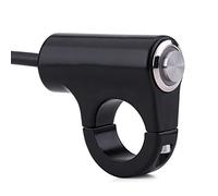Aramox Motorcycle Handlebar Switch Cluster, 22mm Mount Start Kill Switch with Headlight & Horn Buttons, Universal Fit for Cafe Racer & Custom Bikes (Model B)