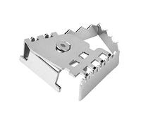 Aramox Motorcycle Rear Foot Brake Lever Pedal Enlarge Extension Pad Extender for F800GS F700GS F650GS R1150GS R1200GS(Silver)