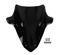 Aramox Motorcycle Sport Windshield Visor, High Hardness PC Motorcycle Front Windscreen Sports Wind Deflector Fit for Xmax300 2023-2024