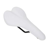 Aramox Mountain Road Bike Saddle Ergonomic Streamlined Design, Comfortable Breathable Waterproof UV Resistant Lightweight Easy Installation, Suitable for Road Bikes or Fixed Gear (White)